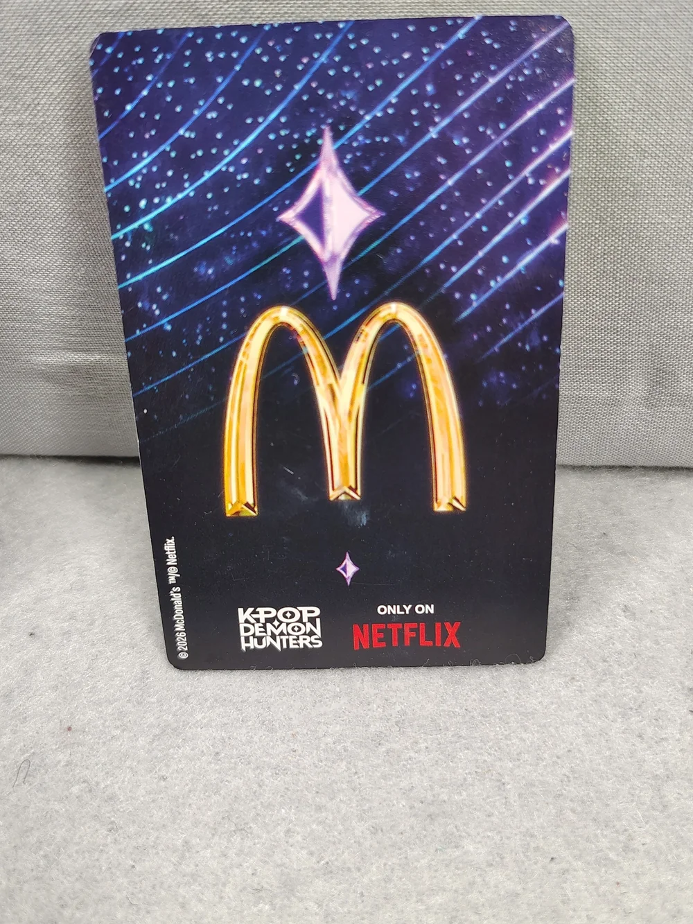 McDonald's Collector Cards - KPOP Demon Hunters - Rumi & Hello Friend VIP